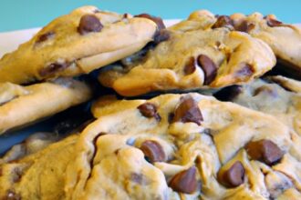 Decadent Keto Chocolate Chip Cookies Made with Lily’s Sweetness