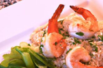 Savor the Flavor: Garlic Butter Shrimp and Rice Delight
