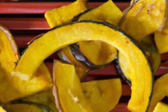 Sweet & Savory: Maple Roasted Acorn Squash Slices Recipe