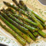 Crispy Air Fryer Keto Asparagus with Parmesan Bliss