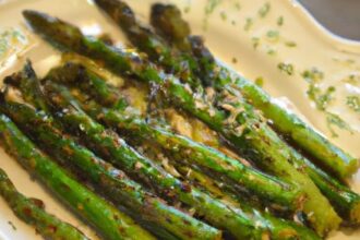 Crispy Air Fryer Keto Asparagus with Parmesan Bliss