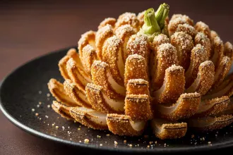 Crispy Air Fryer Keto Blooming Onion: Low-Carb Delight