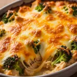 Simple & Savory: 5-Ingredient Cheesy Broccoli Chicken Bake
