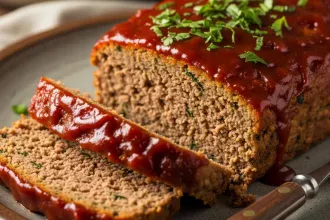 Irresistible Comfort: Gluten-Free Meatloaf with Almond Flour Binder