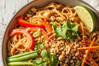Irresistible Flavor: 5-Ingredient Thai Peanut Noodles Recipe