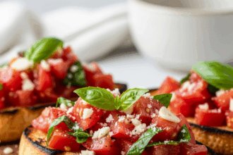 Fresh & Flavorful: Simple Tomato Basil Bruschetta Recipe