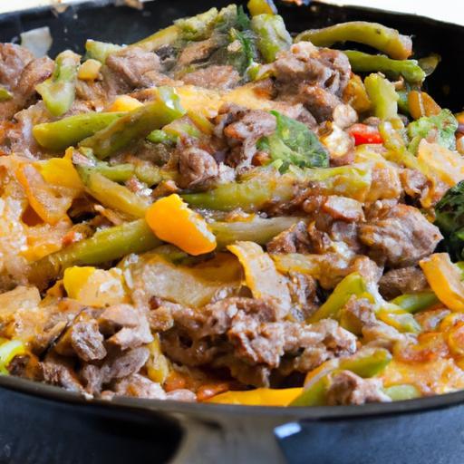One-Pot Ground Beef & Veggie Skillet: Easy Dinner Magic