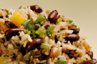 Hearty Brown Rice & Black Bean Casserole: Nutritious Comfort