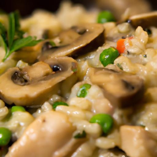 Creamy One-Pot Chicken & Mushroom Orzo: Easy Comfort Meal