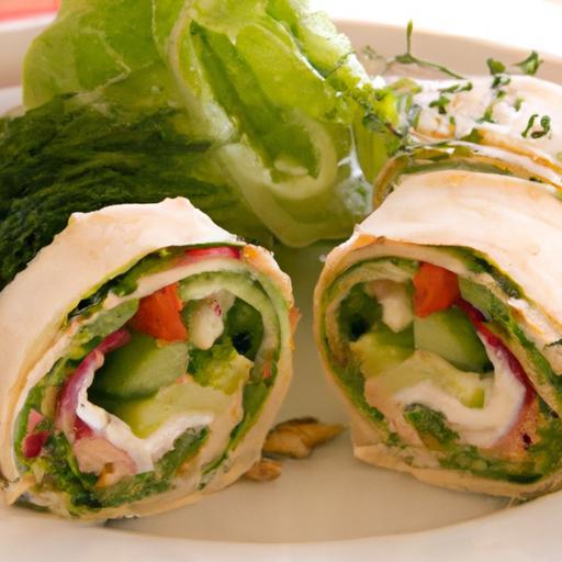Delightful Herbed Cream Cheese & Veggie Pinwheels Recipe