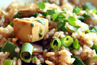 Effortless One-Pot Tofu Fried Rice: Rice Cooker Magic Unveiled