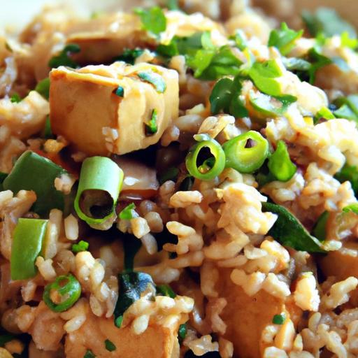 Effortless One-Pot Tofu Fried Rice: Rice Cooker Magic Unveiled