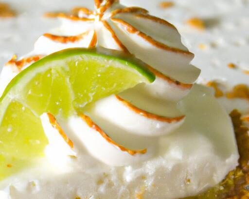 Zesty No-Bake Key Lime Pie with Crispy Graham Crust