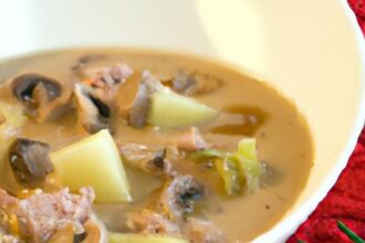 Hearty Freezer-Friendly Beef & Mushroom Soup Recipe Guide