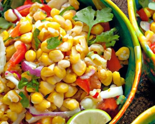 Fresh & Flavorful: Quick Mexican Street Corn Salad Bowls