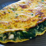 Simple & Savory: The Ultimate 3-Ingredient Spinach Feta Omelet