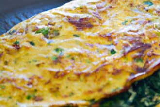Simple & Savory: The Ultimate 3-Ingredient Spinach Feta Omelet