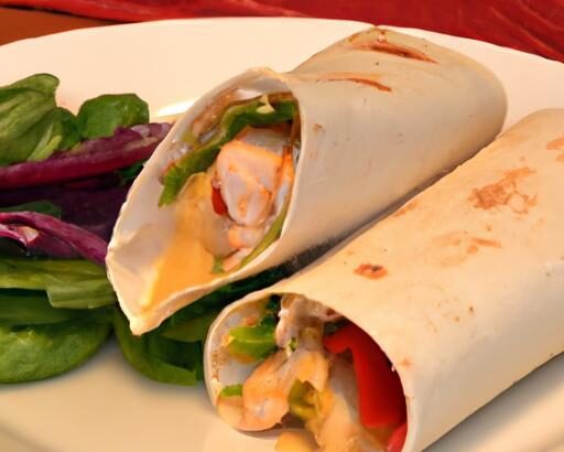 Melted Magic: How to Make Cheesy Garlic Chicken Wraps