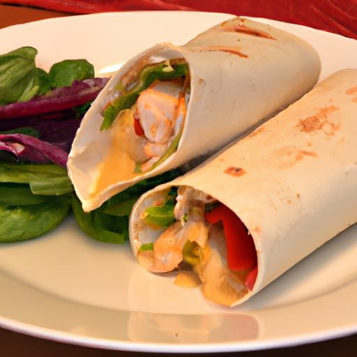 Melted Magic: How to Make Cheesy Garlic Chicken Wraps