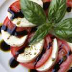 Timeless Caprese Salad: Fresh Flavors with Balsamic Glaze
