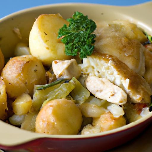 Transform Leftover Chicken & Potatoes Into Easy Casserole