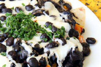 Flavor-Packed Pantry Nachos: Black Beans & Gooey Cheese