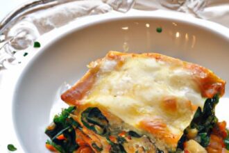 Hearty Vegetarian Spinach Lasagna: A Flavorful Garden Feast