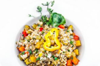 Nourish Your Day: The Ultimate Healthy Mediterranean Rice Bowl