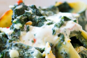 Quick & Creamy: Spinach Ricotta Stuffed Shells Delight