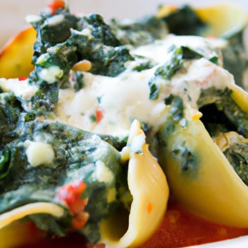 Quick & Creamy: Spinach Ricotta Stuffed Shells Delight