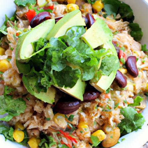 Zesty Vegan Burrito Bowl with Cilantro Lime Rice Delight