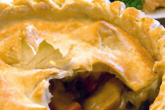 Turning Leftover Turkey into Flaky Puff Pastry Pot Pie Delight