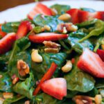 Fresh & Vibrant: Spinach Salad with Strawberries & Pecans