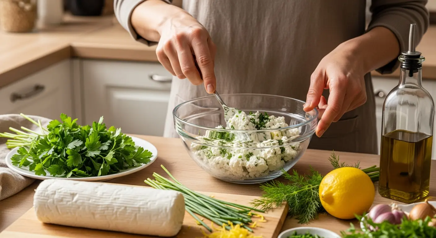 Creamy Herbed Goat Cheese Spread Perfect for Crackers