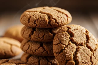 Delicious Vegan Gingersnap Cookies: A Spicy Sweet Treat