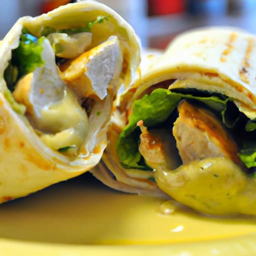Melted magic: How to Make Cheesy Garlic Chicken Wraps