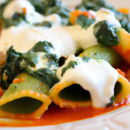 Quick & Creamy: Spinach Ricotta Stuffed Shells Delight
