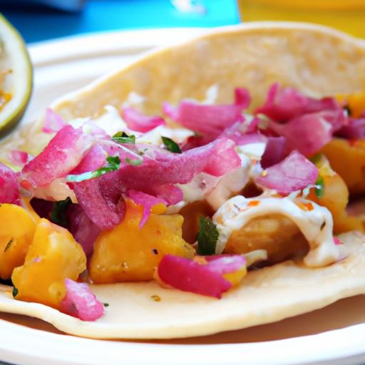 Bright Bites: Healthy Baked fish Tacos with Fresh Mango Salsa