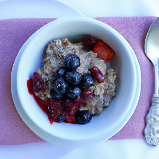 Berry Bliss: The Ultimate Oven-baked oatmeal Recipe
