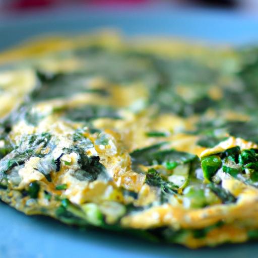 Simple & Savory: The Ultimate 3-Ingredient Spinach Feta omelet