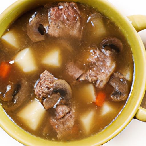 Hearty Freezer-Friendly Beef & Mushroom Soup Recipe Guide