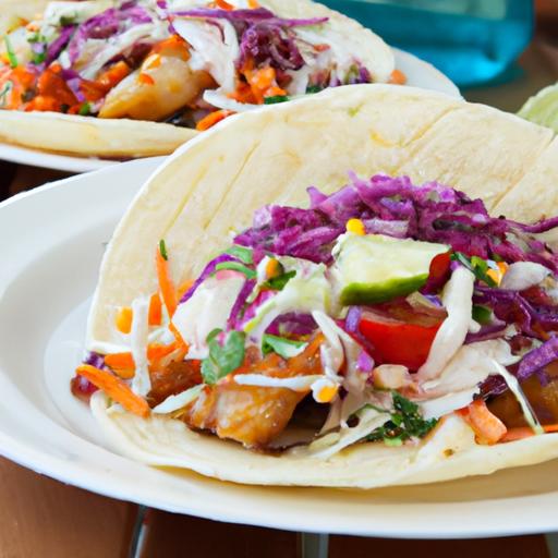 fresh & Flavorful: Easy Fish Tacos with crunchy Cabbage slaw