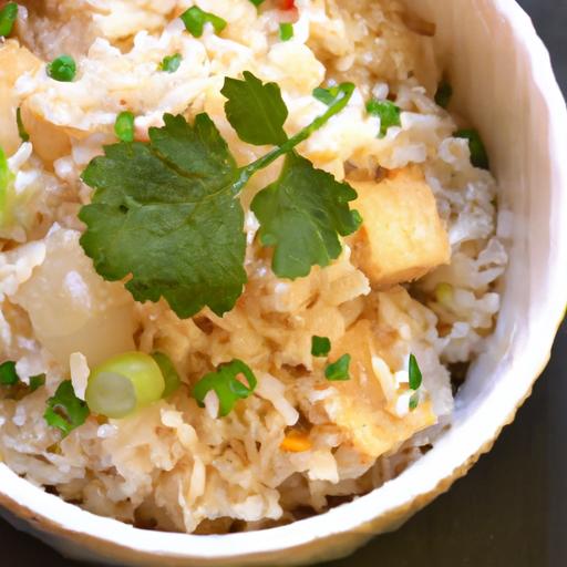 Effortless one-Pot Tofu Fried Rice: Rice cooker magic Unveiled