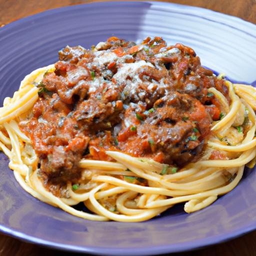 Speedy Baked Spaghetti:‍ Hearty Beef Sauce in Minutes