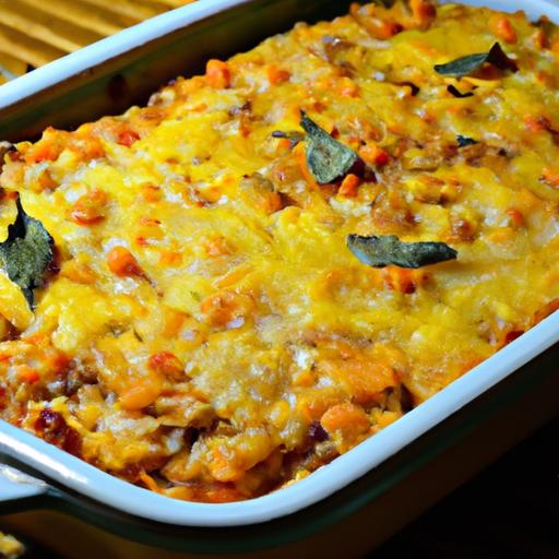 Hearty Red Lentil and Rice Casserole: Nutritious Comfort Food