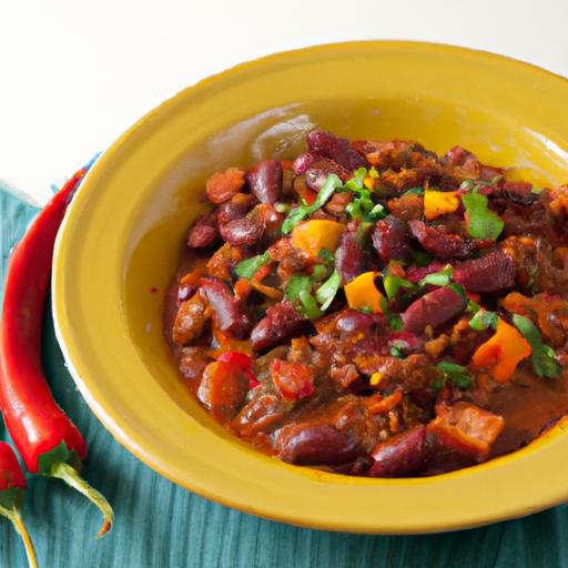 Hearty Beef and Bean​ Chili: A Flavorful Comfort Classic