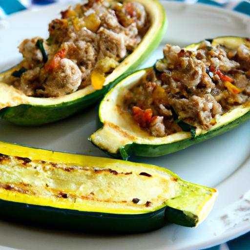 5-Ingredient Ground Turkey & Zucchini Boats: Easy & tasty
