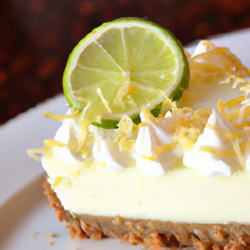 Zesty No-Bake Key Lime Pie with Crispy Graham Crust