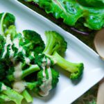 Crunchy Raw Broccoli Salad with Lush Creamy Dressing