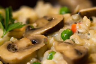Creamy One-Pot Chicken & Mushroom Orzo: Easy Comfort Meal